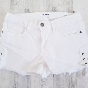 Frame Lace Up Shorts